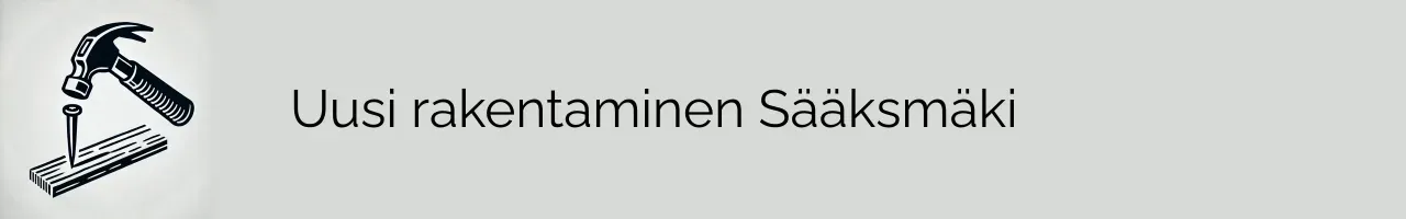 Uusi rakentaminen Sääksmäki